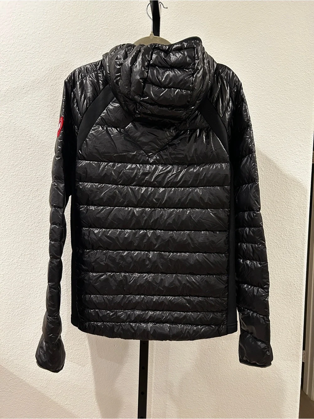 NWT Canada Goose Men's Hybridge Lite Hoodie Jacket Noir, Size S, Retail $850
